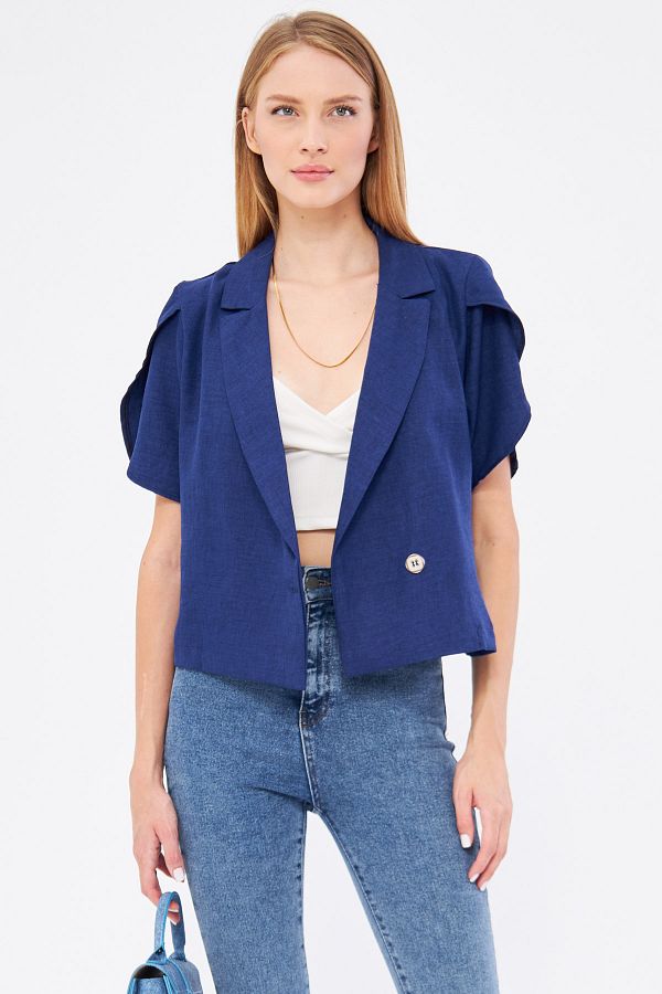 Jacket with arm slits shop