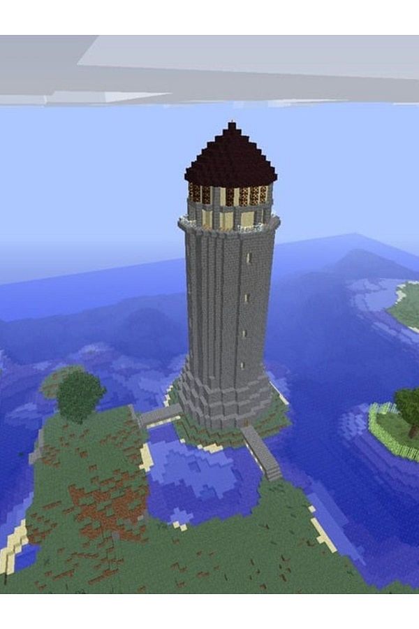 Devotech-Minecraft Figure And Lighthouse 1