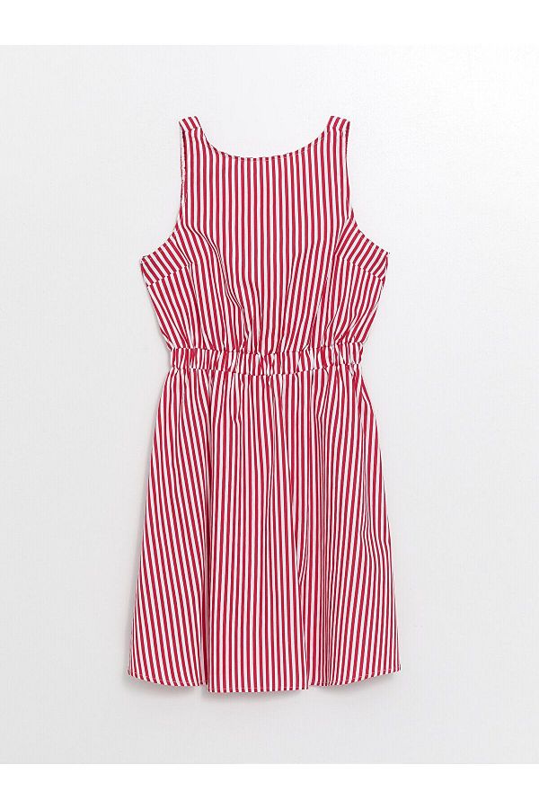 LC Waikiki-Rochie de damă cu decolteu în dungi - LCW 1