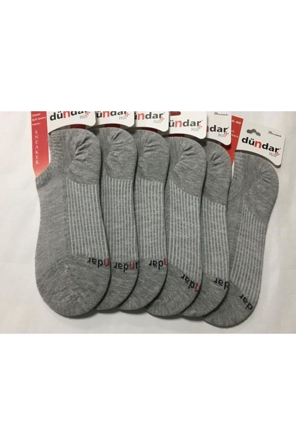 Dündar-Pack of 12 Women's Cotton Seamless Sneaker Booties 1