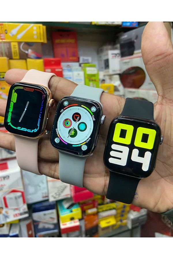 UCUZTEKNO-T700S - Smart Watch with Side Key Detail, Calling, Notification Reading Full Screen, Iphone and Android Compatible Wristwatch 1