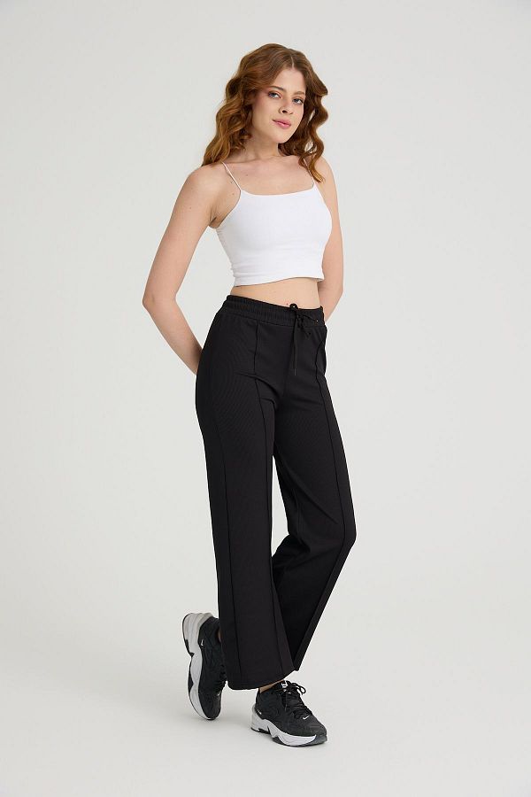Women's sweatpants bootcut best sale