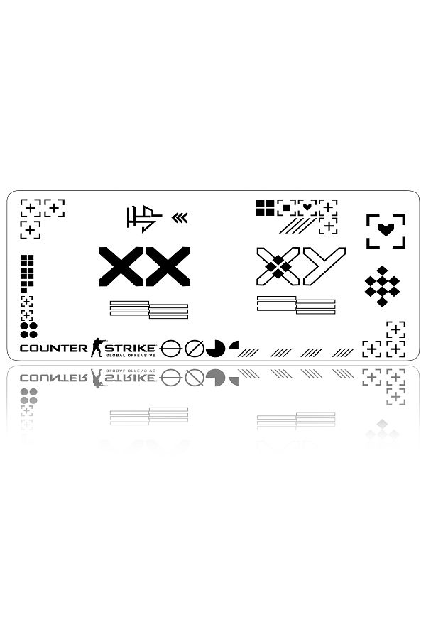 Xrades-لوحة ماوس لمشغل الألعاب باللون الأبيض مقاس 90 × 40 سم مقاس XXL 1