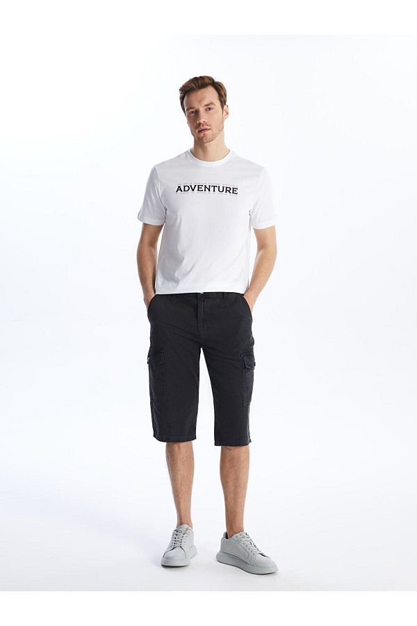 Men's below the knee jean shorts shop