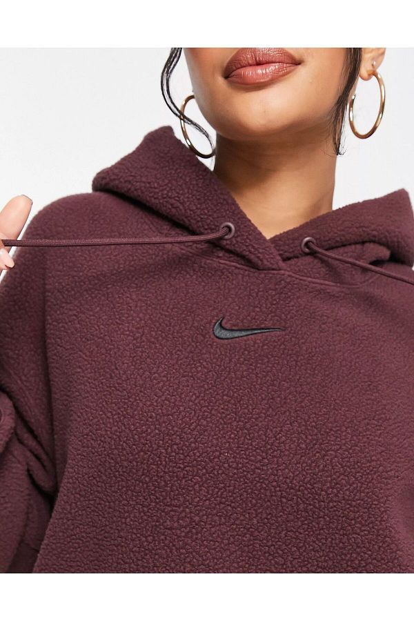 Nike plush hoodie clearance