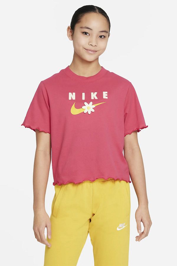 Nike T Shirt Unisex Burgundy Trendyol