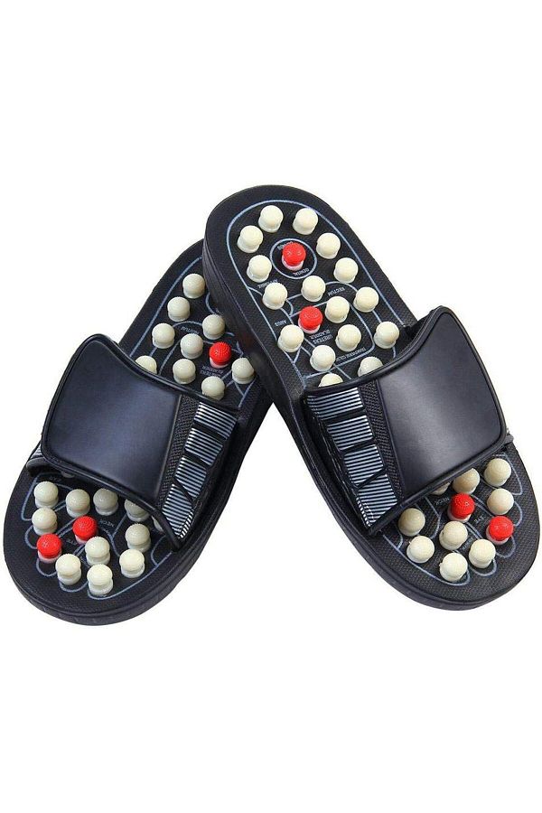 DubaiGallery Massage Slippers Reflexology Foot Massager Tools Acupressure Massage Slippers Shoes Sandals Trendyol