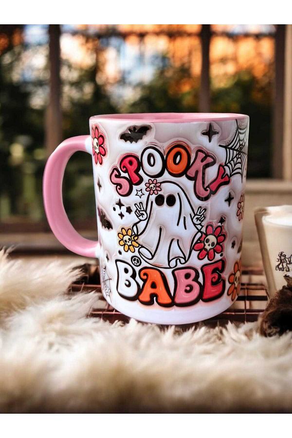 mugshop-Halloween Spooky Design Gift Mug - for Halloween 1
