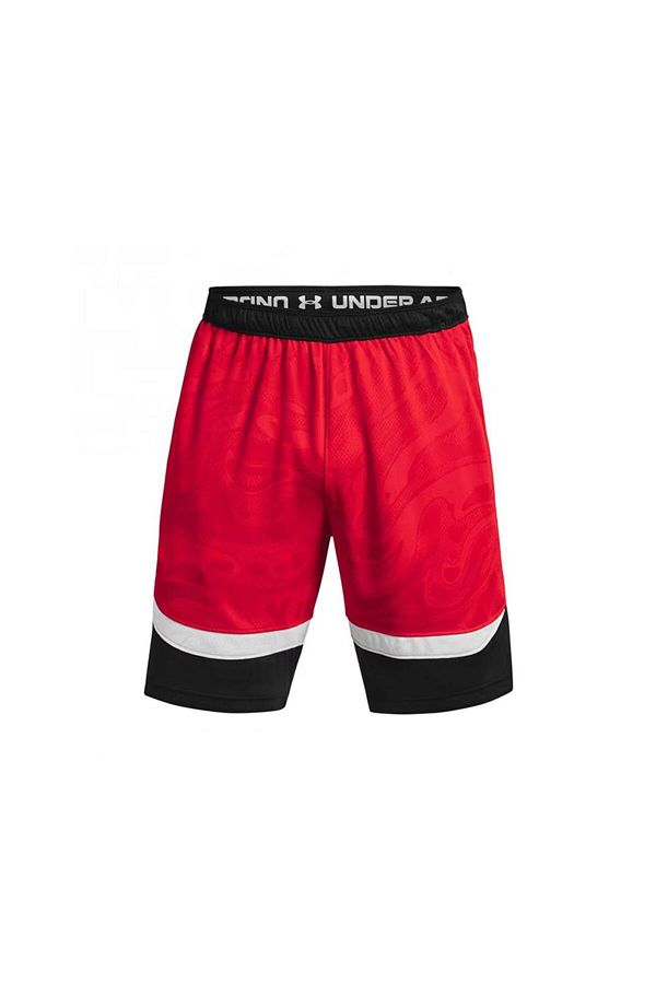 Mens red under armour shorts clearance