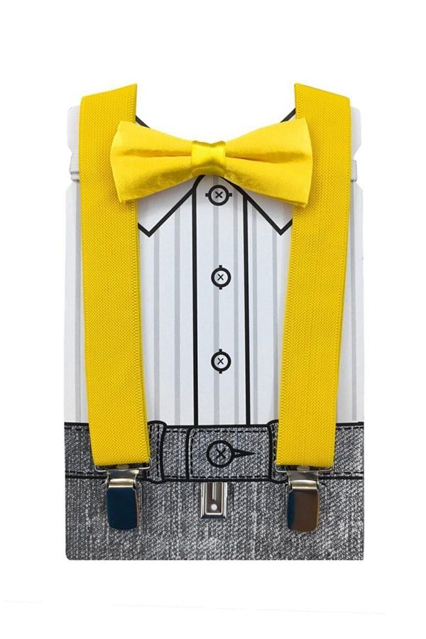 Ufak Adam-Bloom Store Bow Tie Suspender Set 1