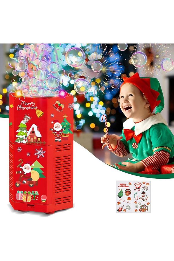 Kuzey-VIP Fire Works Bunne Machine - Automatic Bubble Machine with Sound LED Work 1