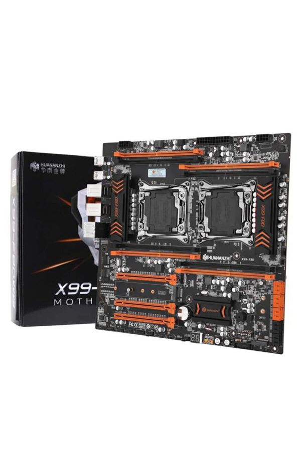 HUANANZHI-X99 Dual DDR4 Socket 2011-3 Pin Dual Processor Motherboard 1
