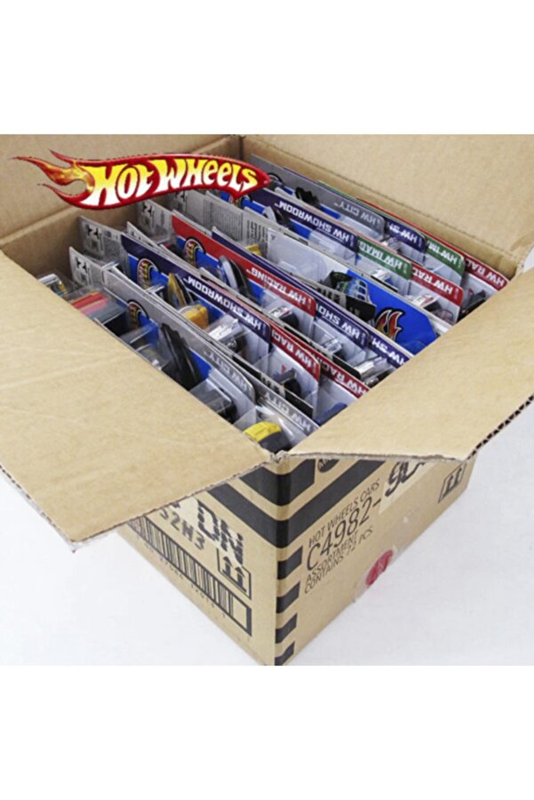 HOT WHEELS 72 Lİ ARABA KOLLEKSİYONU KARMA GERÇEK FANTASTİK MODELLER