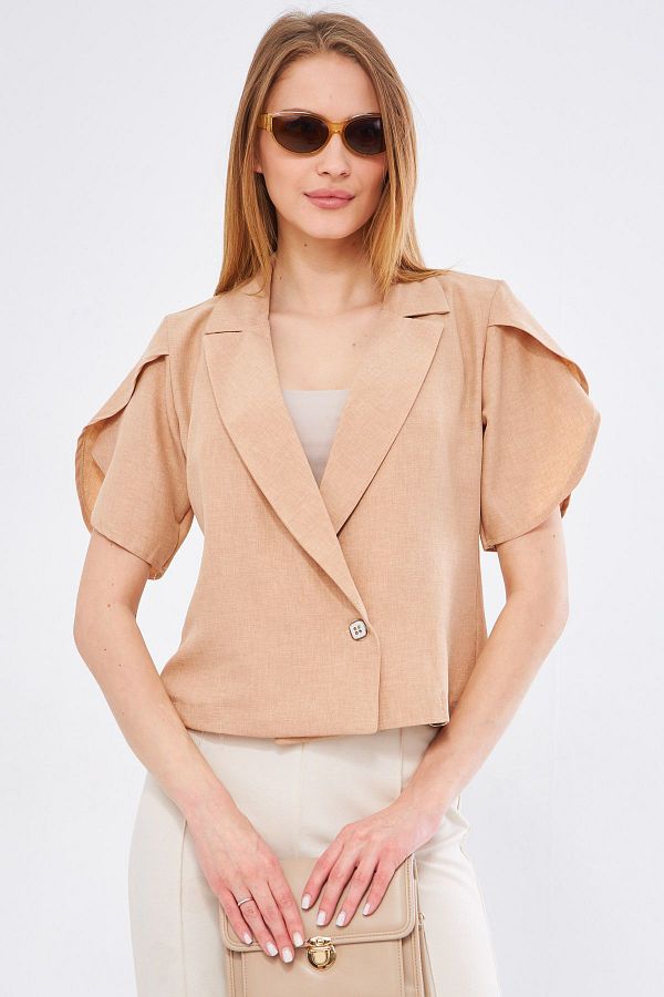 Jacket with arm slits online