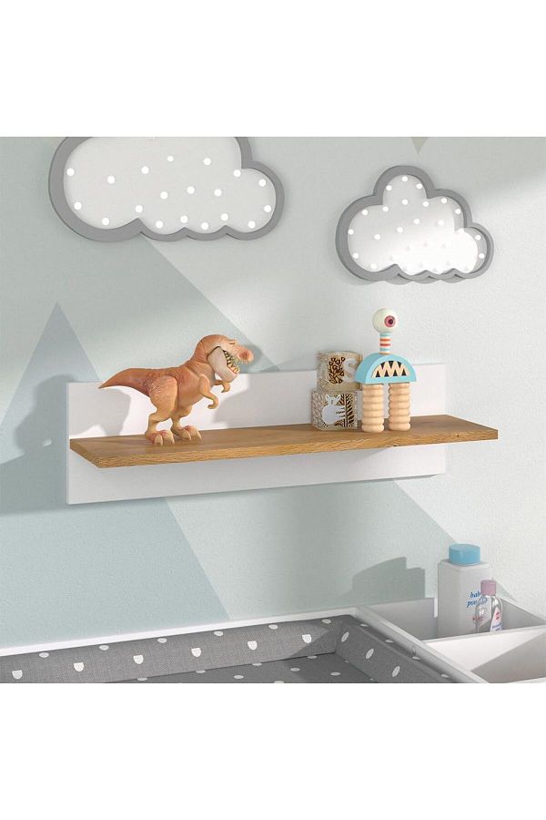 Egecan Mobilya-Wall Shelf Flying Wall Shelf Bookcase Organizer Shelf Bohemian Wall Shelf Nordic Wall Shelf 1Pcs 1