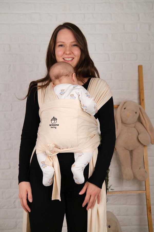 Lorasina Baby Adjustable Sling with Back Support Wrap Carrying Shawl Baby Carrier Trendyol