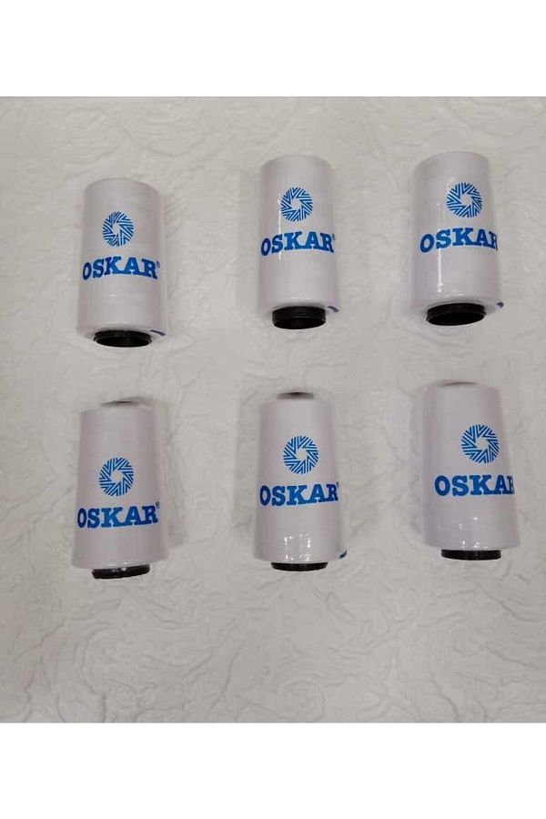 Oskar-Νήμα ραπτικής λευκό πολυεστέρα - 5000 Mt (6 ΤΕΜ) 1