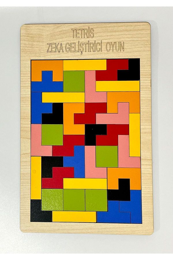 WoodStory-WoodEn TEtris Block PuzzlE - IntElligEncE and Hand Skill Educational Toy 1