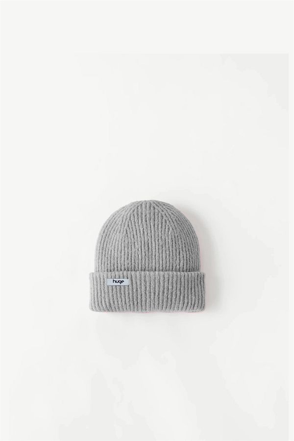 Huge Element-Huge Beanie Small Tag Gray 1