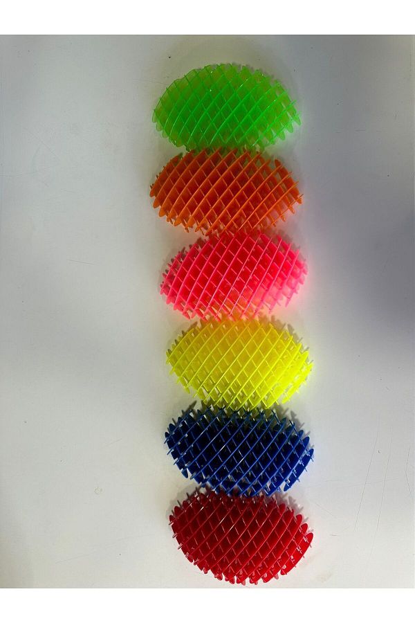 ümit toys-Orange Worm Fidget Morf - Stress Relief Worm Spring 1 Piece 1