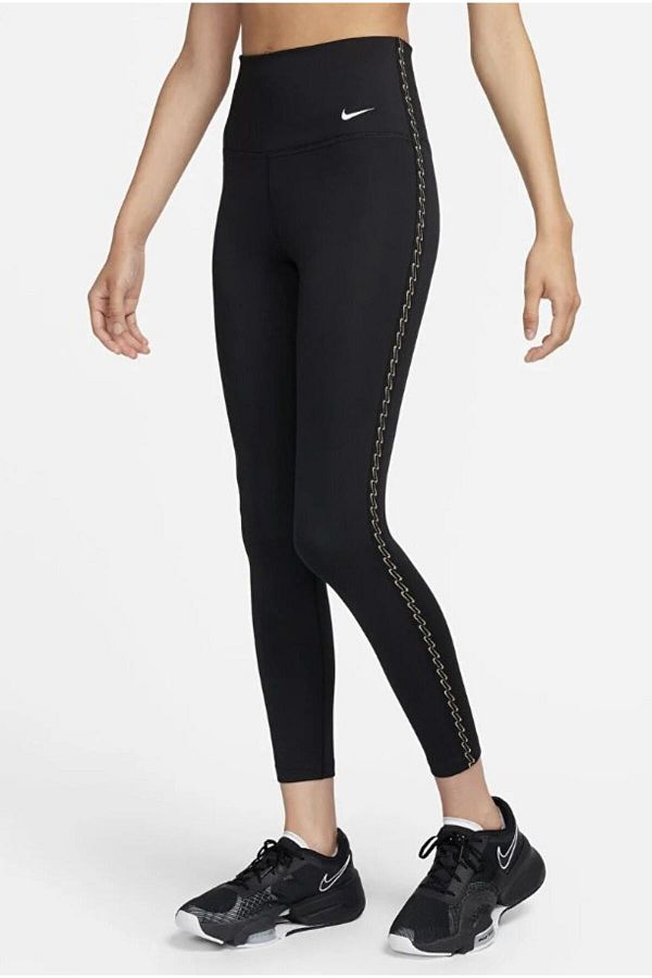 Nike High Waist Therma FIT One Women s Black Thermal Leggings Trendyol