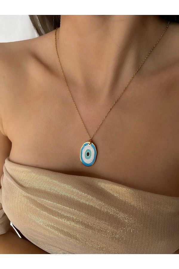 Evil eye necklace accessorize hotsell