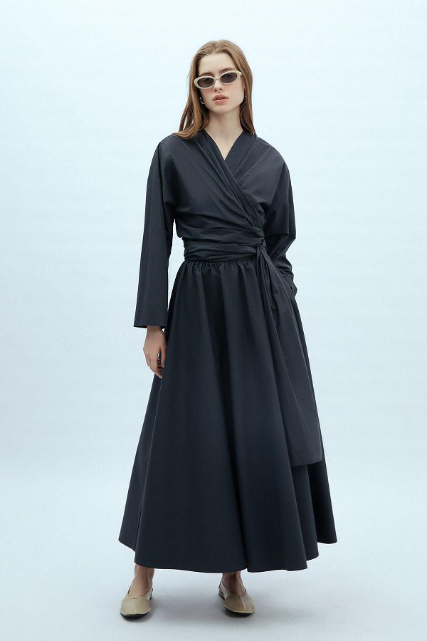 Manuka-VOLAN PREMIUM SZOKNYA NAVY BLUE 1