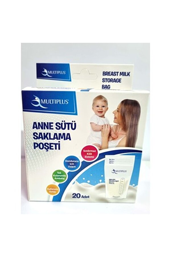 Multiplus SÜT SAKLAMA POŞETİ 20 ADET