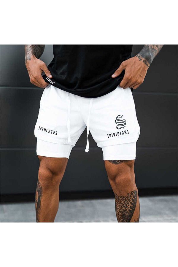 ARDSU Men s D v s on Shorts Bodybuilding Tights Trendyol