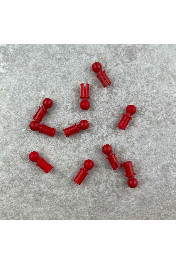LEGO-Mindstorms Technic Moc Red Ball Pin Towball - 4 Pieces to Send 1