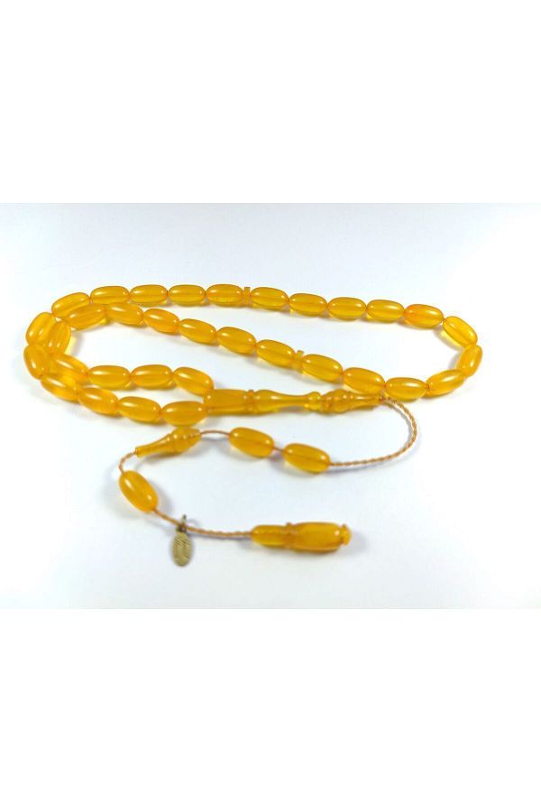 İskeçe Exclusive-Junaid Hasan Master Work Signed Şenalp Model Certified Squeezed Amber 1