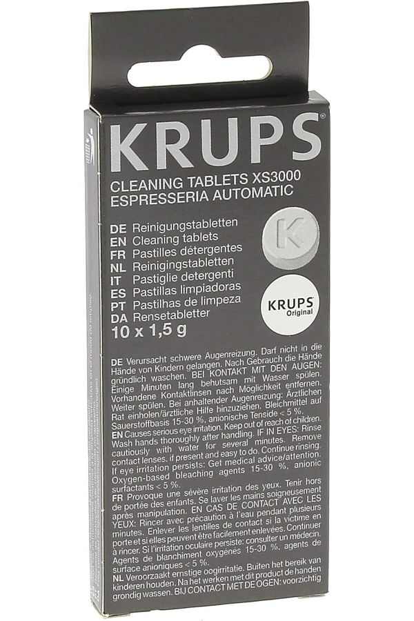 Krups xs3000 cleaning tablets 2025