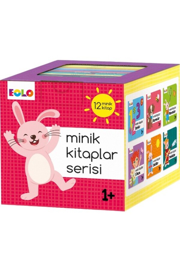 Genel Markalar Minik Kitaplar - 12 Bebek Kitabı - Ilk Kitaplarım 12'li Set