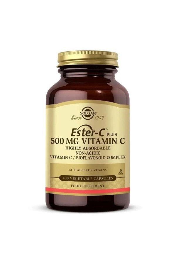 Solgar-Ester-c Plus 500 Mg - 100 Capsules Tablett 1