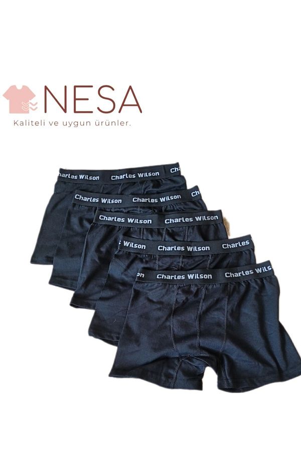 NESA Men s Boxer Set of 5 Different Pattern Lycra Cotton Trendyol