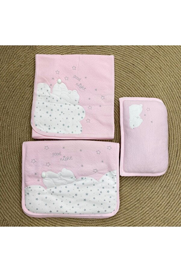 Gaye Uyuyan Ayı 3’lü Alt Açma Penye Takım