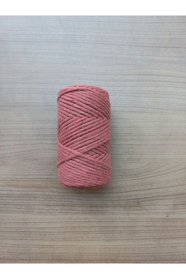 C&A&B KUZEY AVİZE-3 mm TILE COLOR SCANNABLE 250 GR MACRAME ROPE HOBBY MATERIAL 1