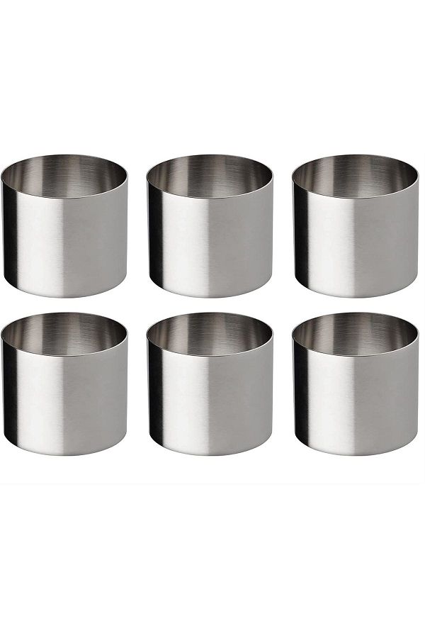 Nar kalıp-Narkalıp Round Single Parfe Cake Mold Depth 5cm Diameter 6cm 6 Pieces 1