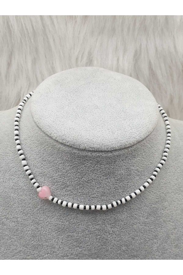 HAPPY HANDMADE 32CM Heart Choker Necklace Gift Jewelry Children s Necklace Trendyol