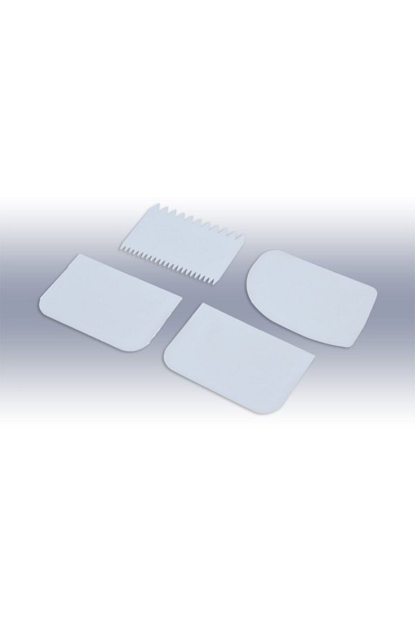 tekçe-4-Piece Dough Scraper and Shaper Set 1
