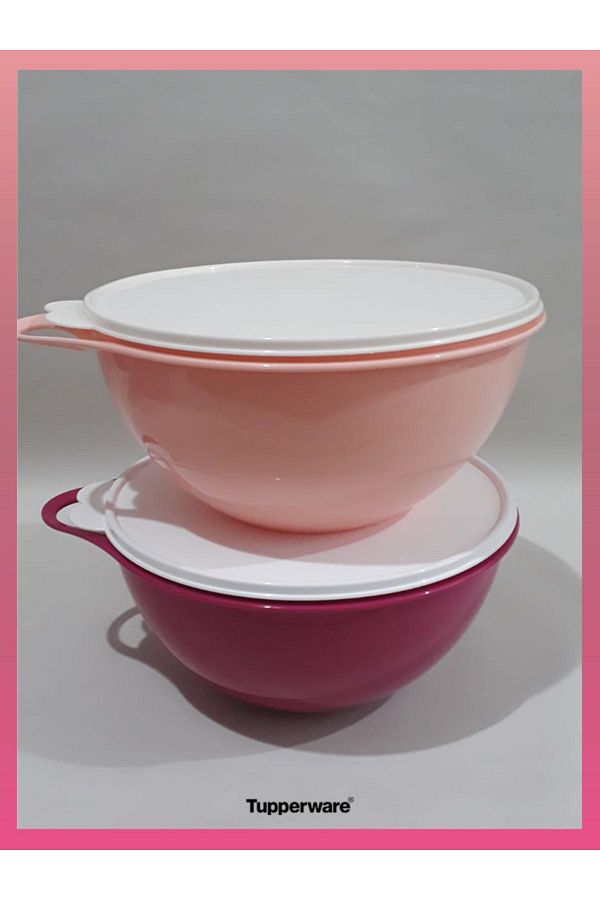 Tupperware-Mixer 4.5 Liter Storage and Preparation Container Set of 2 1