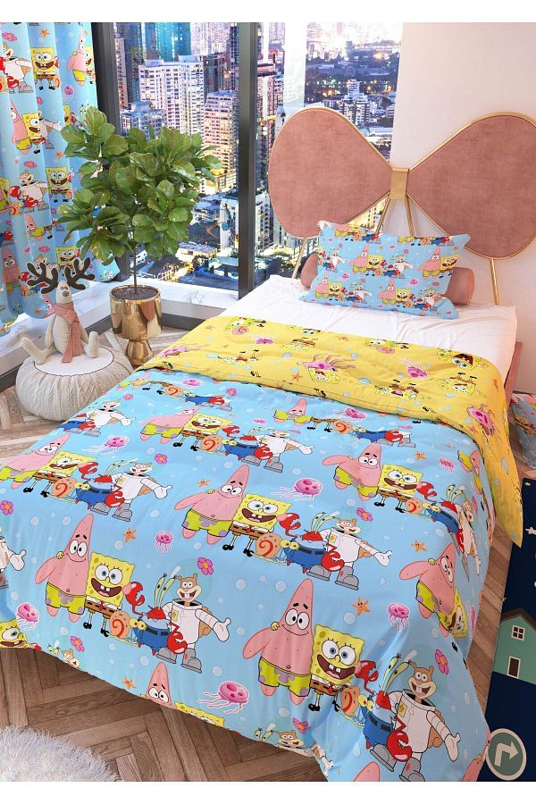 Spongebob double duvet set on sale