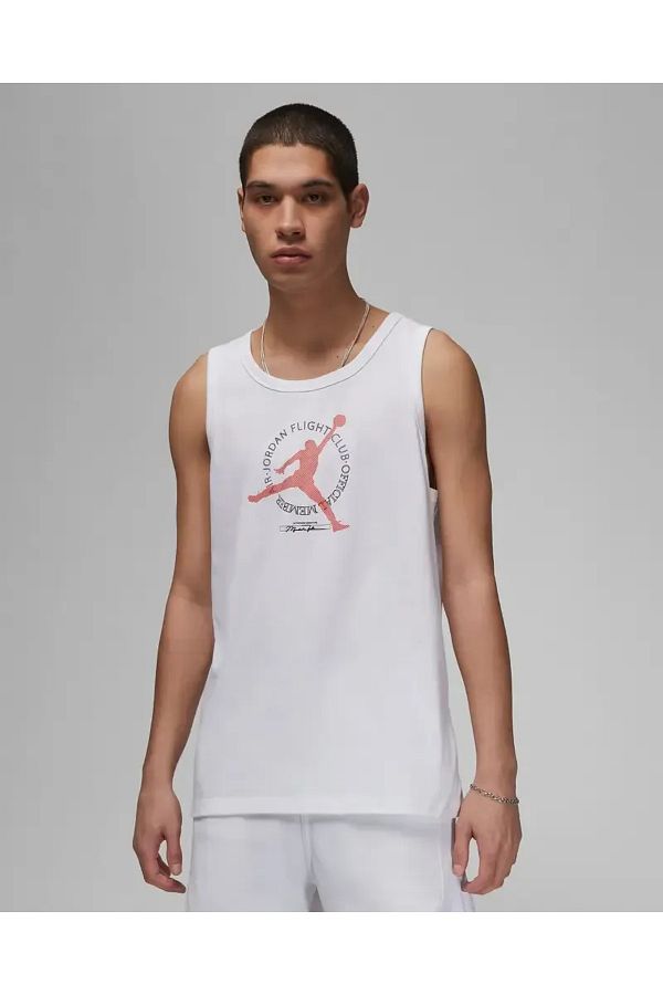 Nike Jordan Flight Mvp Tank Top Men s White Tank Top Trendyol