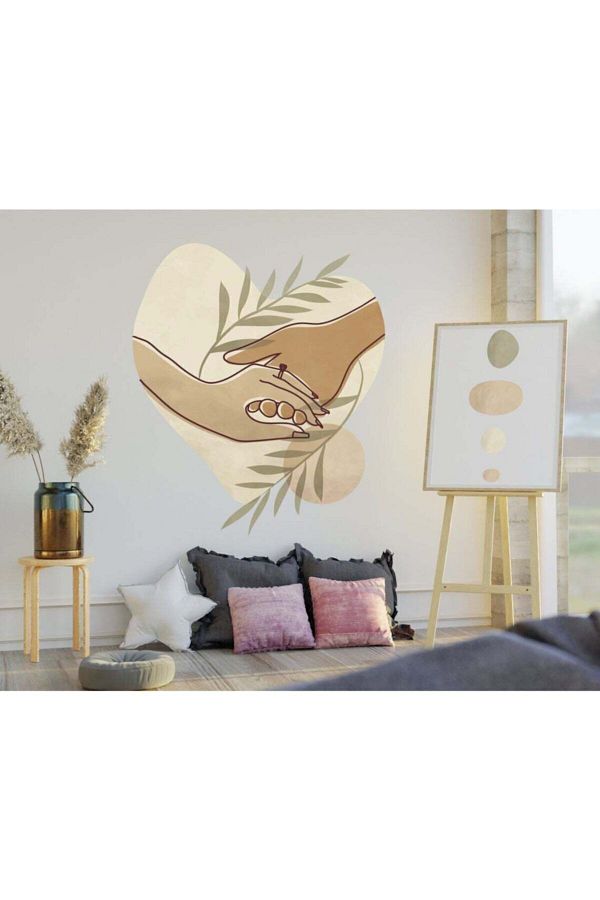 Kt Grup-Boho Love Living Room - Modern Room and Entrance Wall Sticker 1