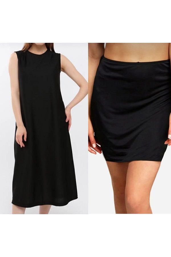 Sahra al Dunyas Black Petticoat and Mini Skirt Underwear Set Trendyol