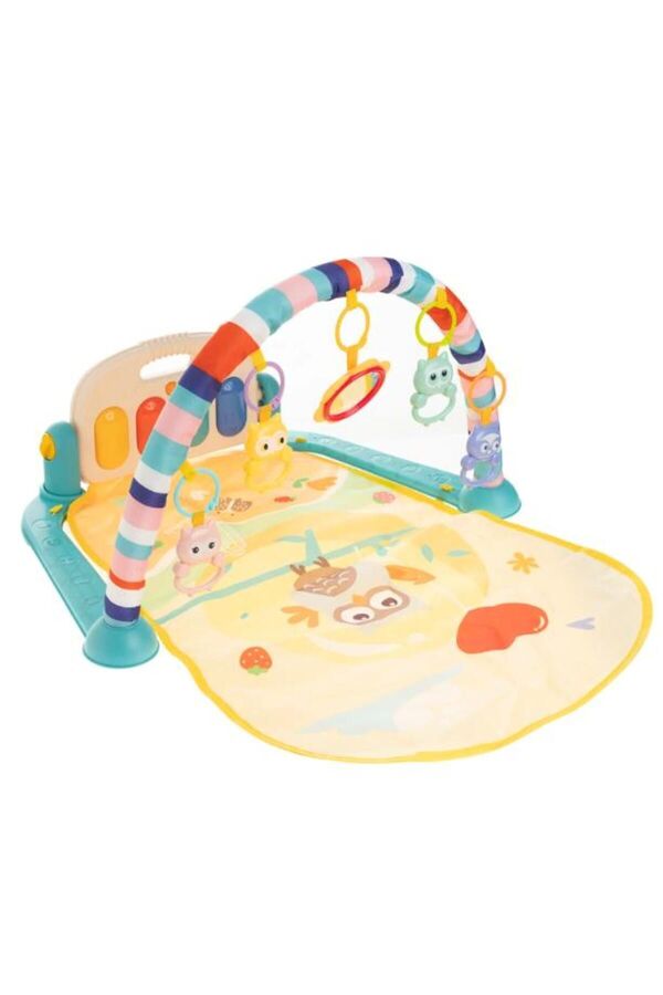 Babycim Piyanolu Oyun Halısı - Baykuş Desenli