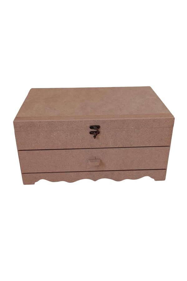 st koleksiyon hobi antika-Compartment box with drawer and lid 1
