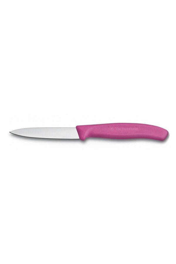 Victorinox-Swiss Classic Paring 4" Straight Blade 5/8" Width at sharp Tip Pink Handle 1