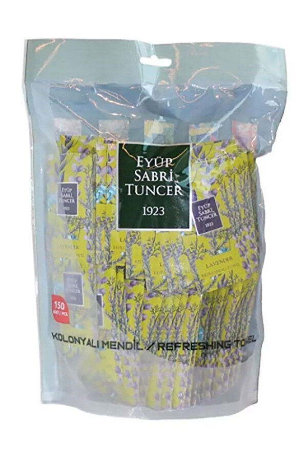 Eyüp Sabri Tuncer Limon Kolonyalı Mendil (150 Li Paket)