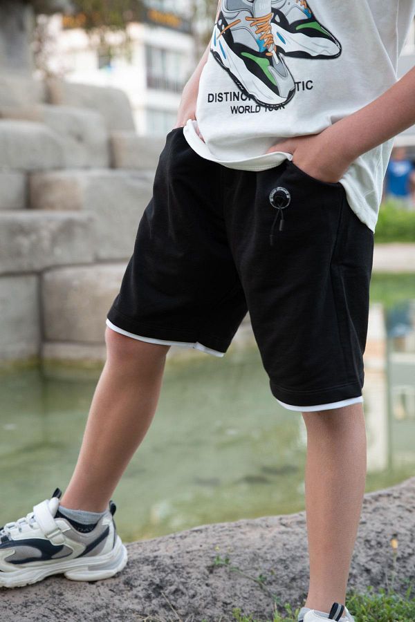 Boys shorts with pockets discount
